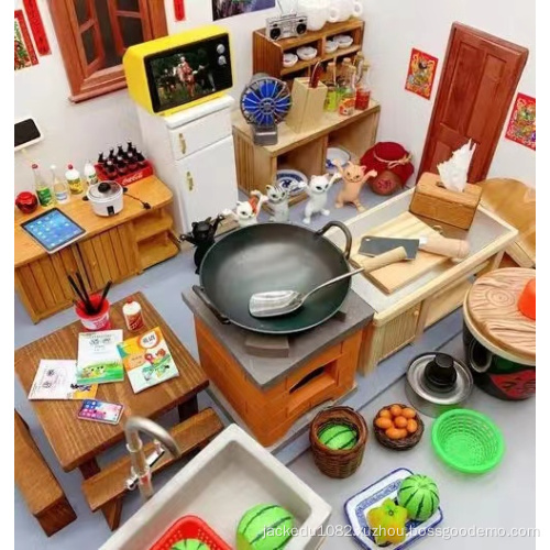 DIY children's kitchen playset